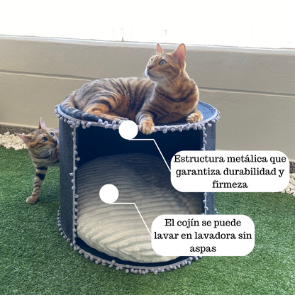 Hamaca Camarote para gato Cubierto