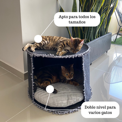 Hamaca Camarote para gato Cubierto