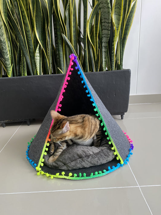 Tipi Cabaña para Gatos/Perros