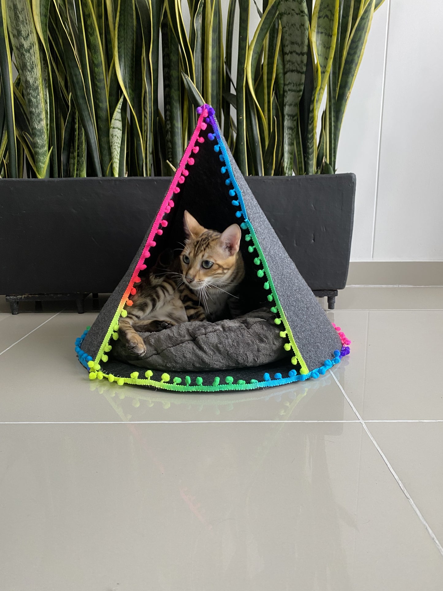 Tipi Cabaña para Gatos/Perros
